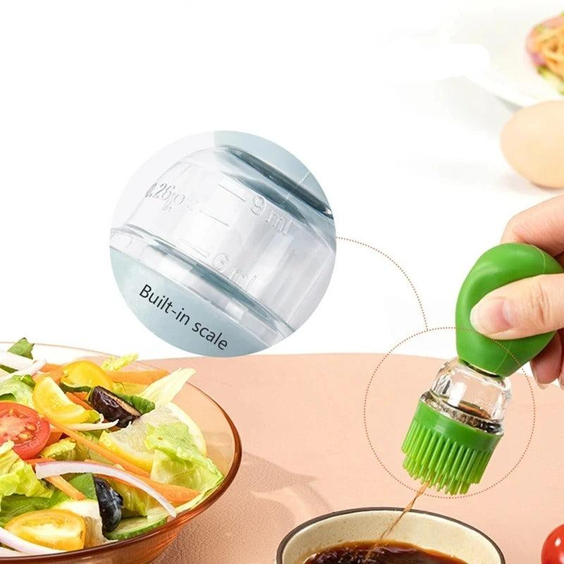 Precision Silicone Oil Bottle with Brush Head - LuxeEssence