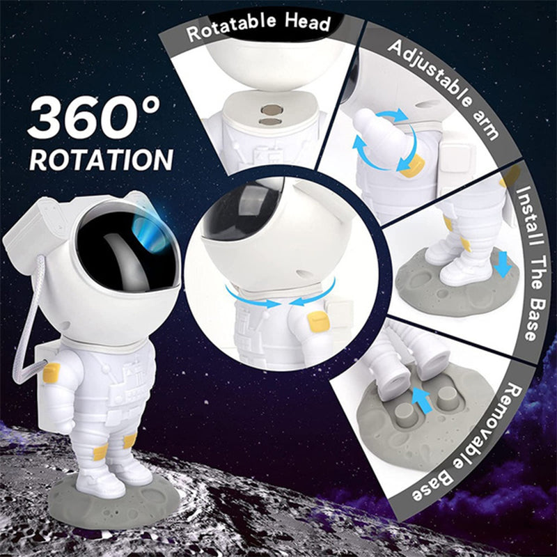 Astronaut Projector - StellarGlow