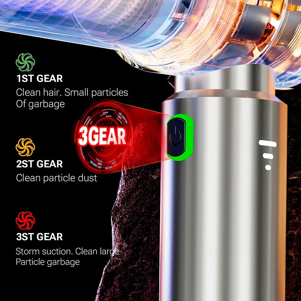 Powerful Mini Car Vacuum - CleanSweep Pro
