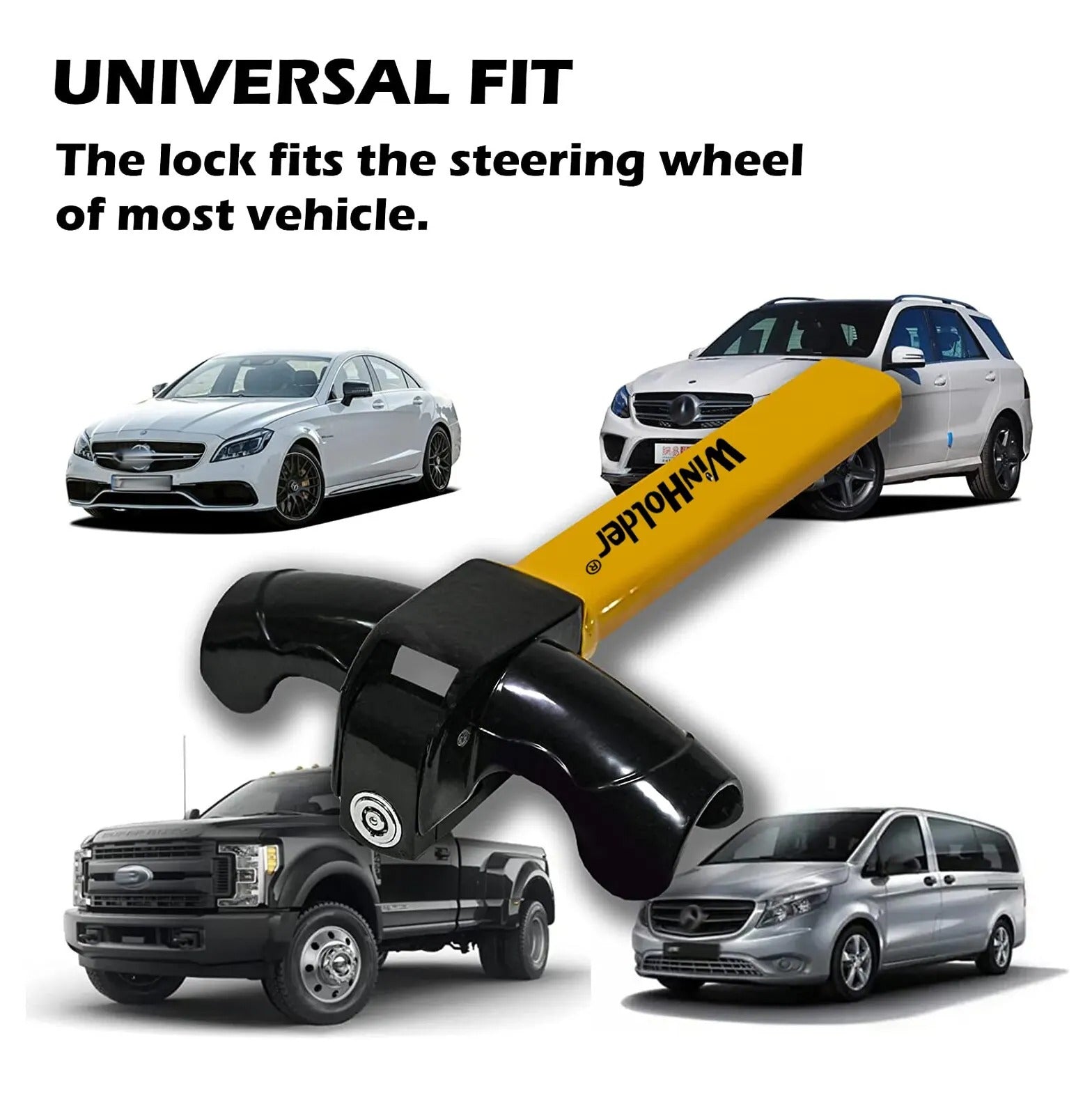 Steering Wheel Lock - SecureGuard Elite