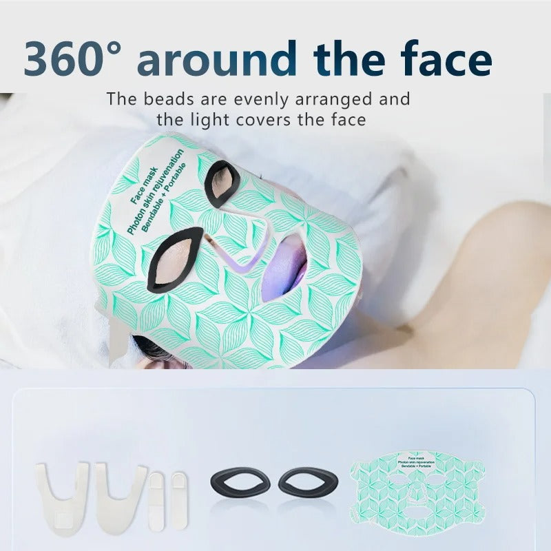 Infrared LED Facial Mask - LuxeGlow