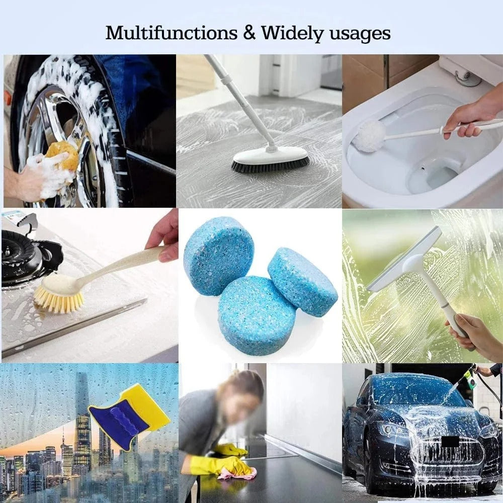 Windscreen Cleaner Tablets - ClearView Essentials