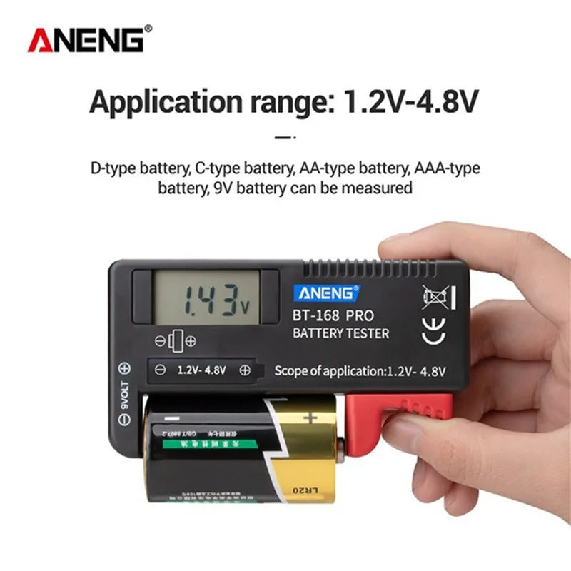 Digital Battery Tester - PowerGauge Pro