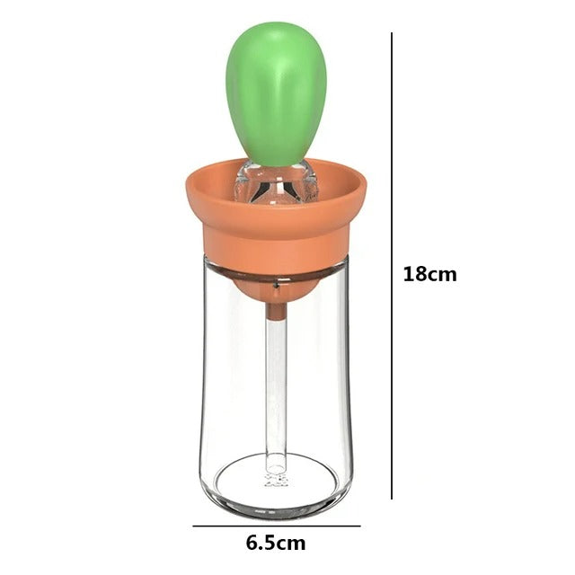 Precision Silicone Oil Bottle with Brush Head - LuxeEssence