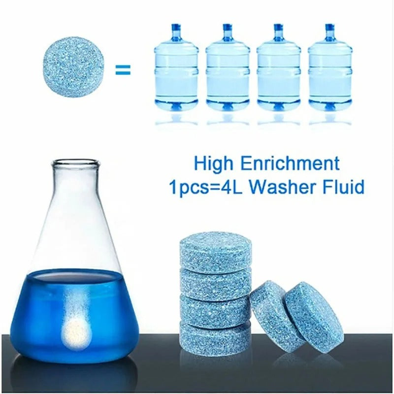 Windscreen Cleaner Tablets - ClearView Essentials