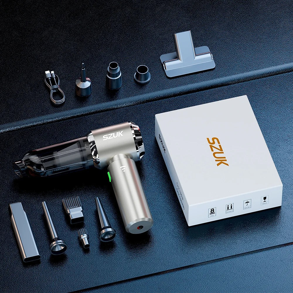 Powerful Mini Car Vacuum - CleanSweep Pro