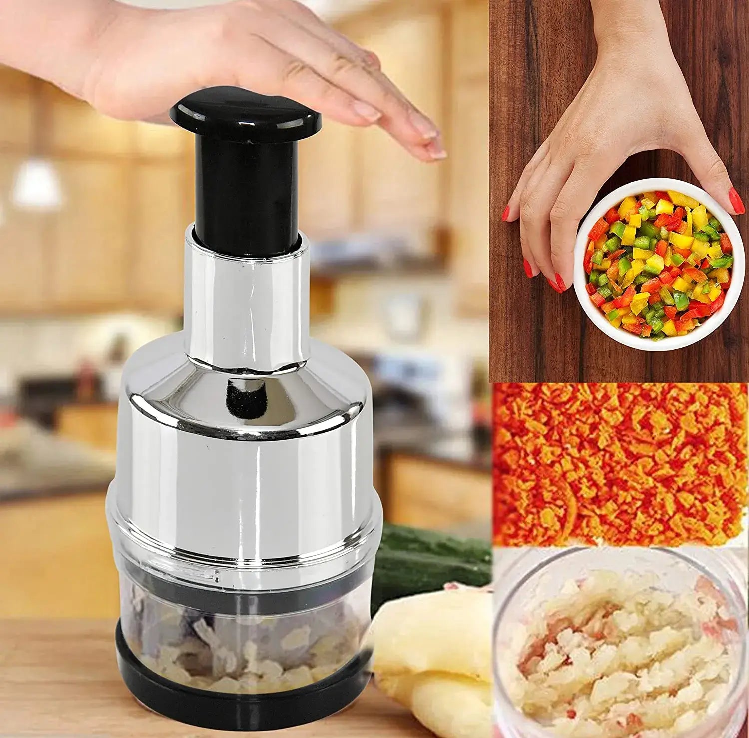 Vegetable Chopper - CulinaryCraft Pro