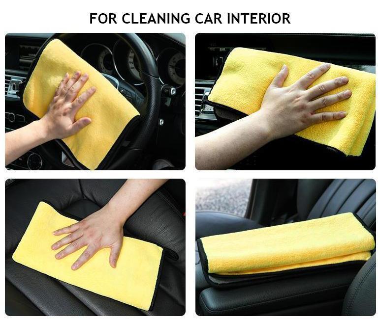 Microfiber Car Towel - LuxeClean Essentials