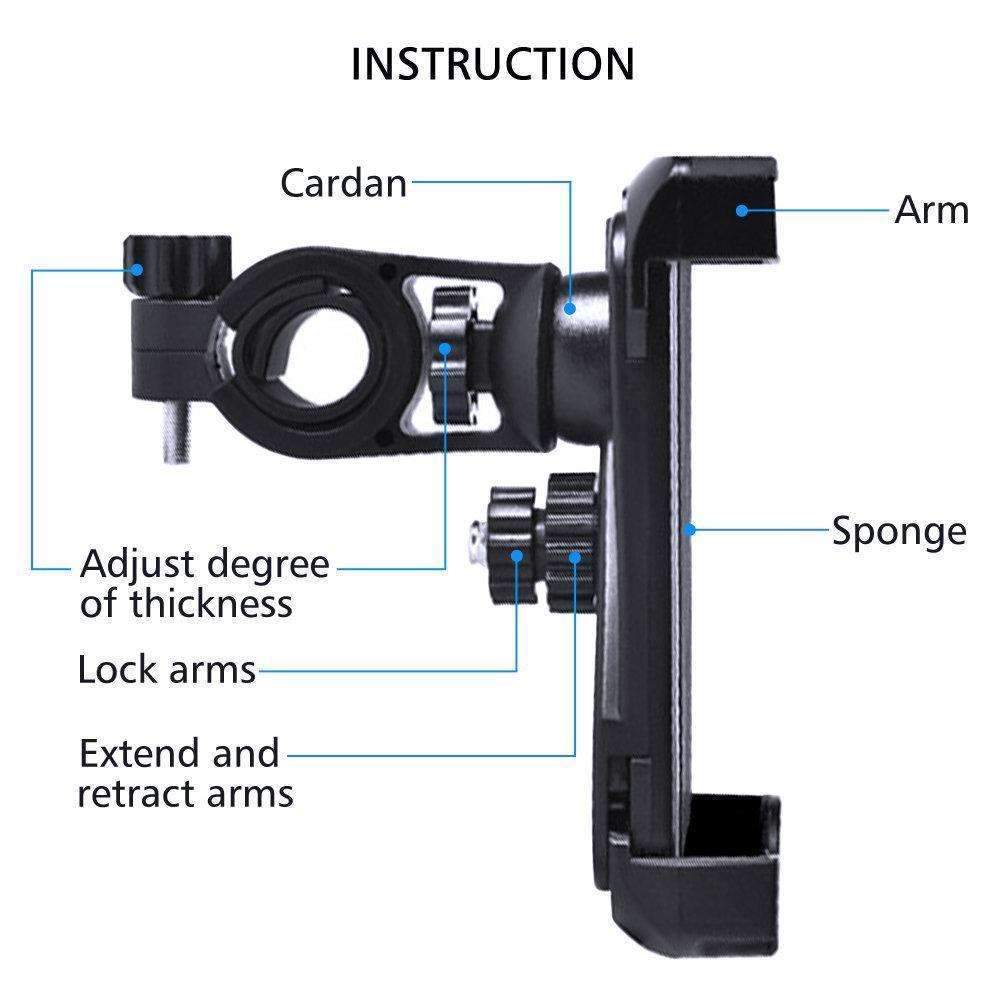 360 Bike Phone Holder - RideEase