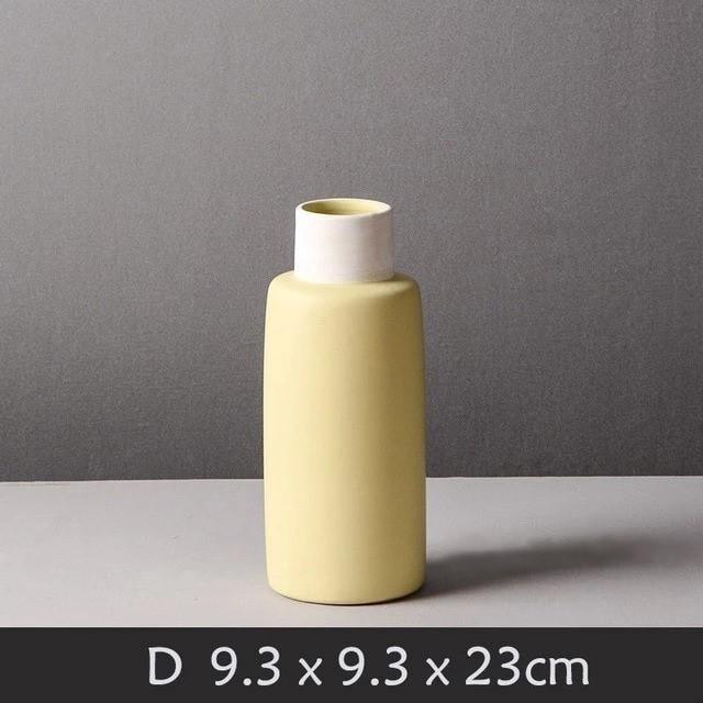 Matte Designer Vase - LuxeHome Essentials