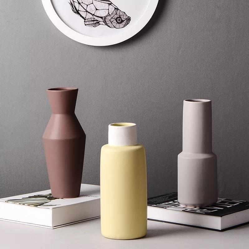 Matte Designer Vase - LuxeHome Essentials