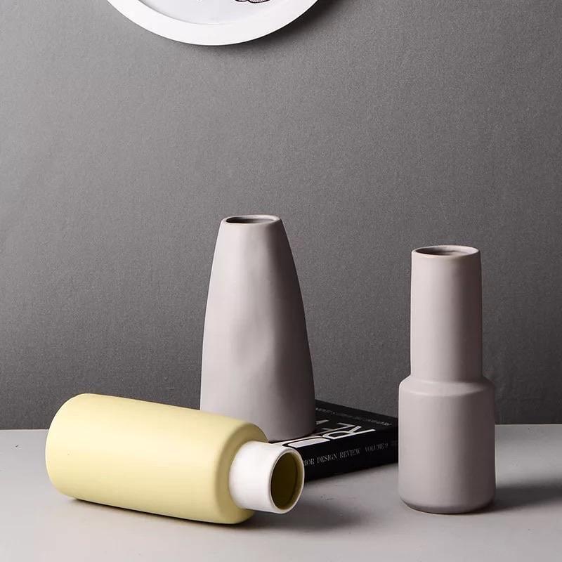 Matte Designer Vase - LuxeHome Essentials