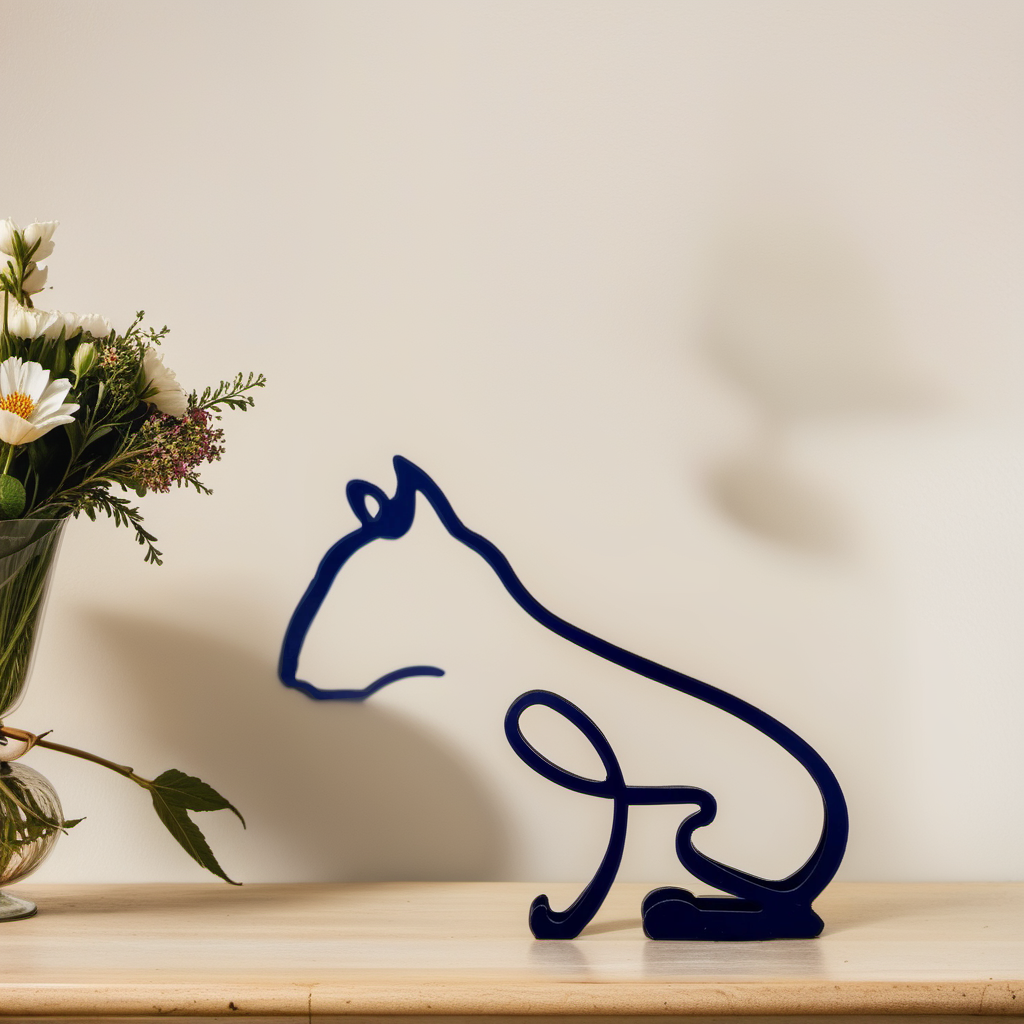 Canine Abstract Sculpture - ArtistryPaws