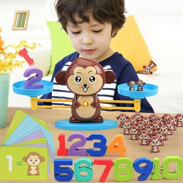 Math Monkey Balance Game - CleverKids Learning Toys