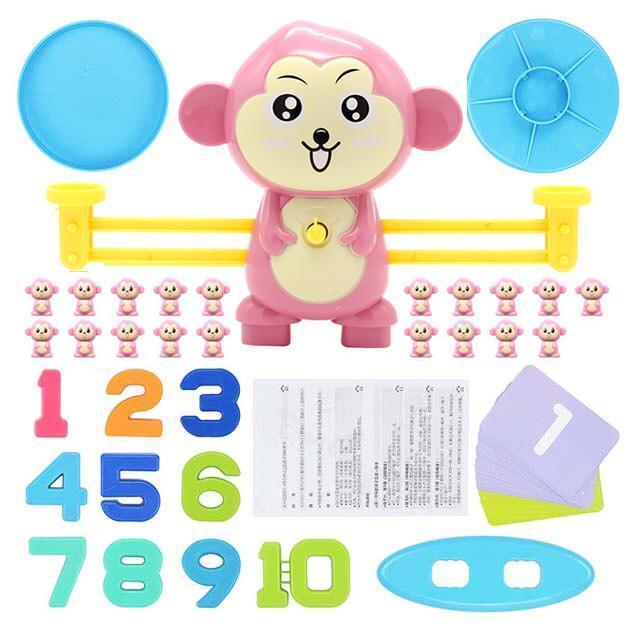 Math Monkey Balance Game - CleverKids Learning Toys