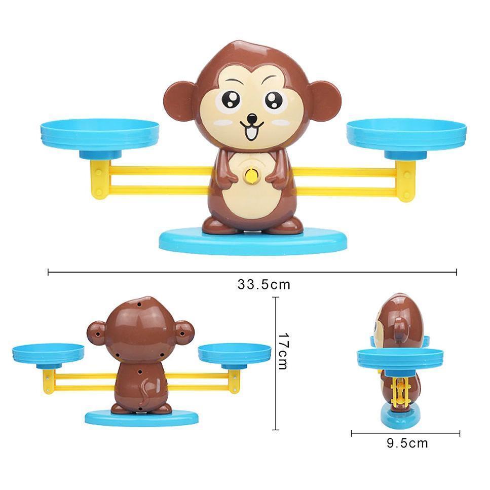 Math Monkey Balance Game - CleverKids Learning Toys