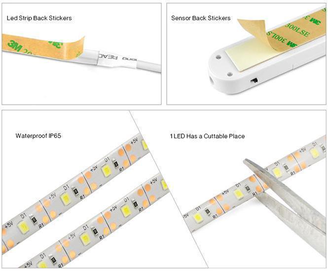Motion Sensor LED Strip Light - Luminara Luxe