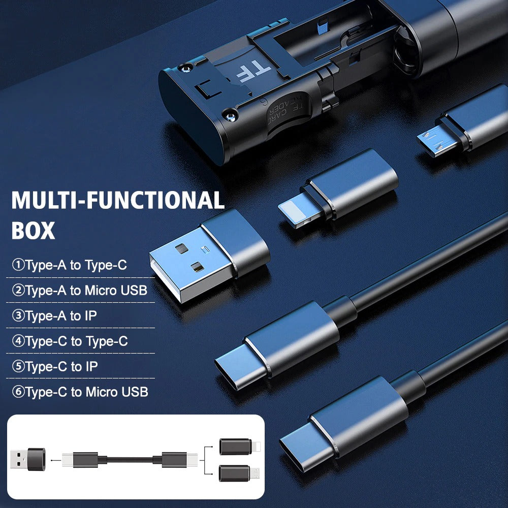 Multi-Connector Charging Cable - LuxLink Essentials