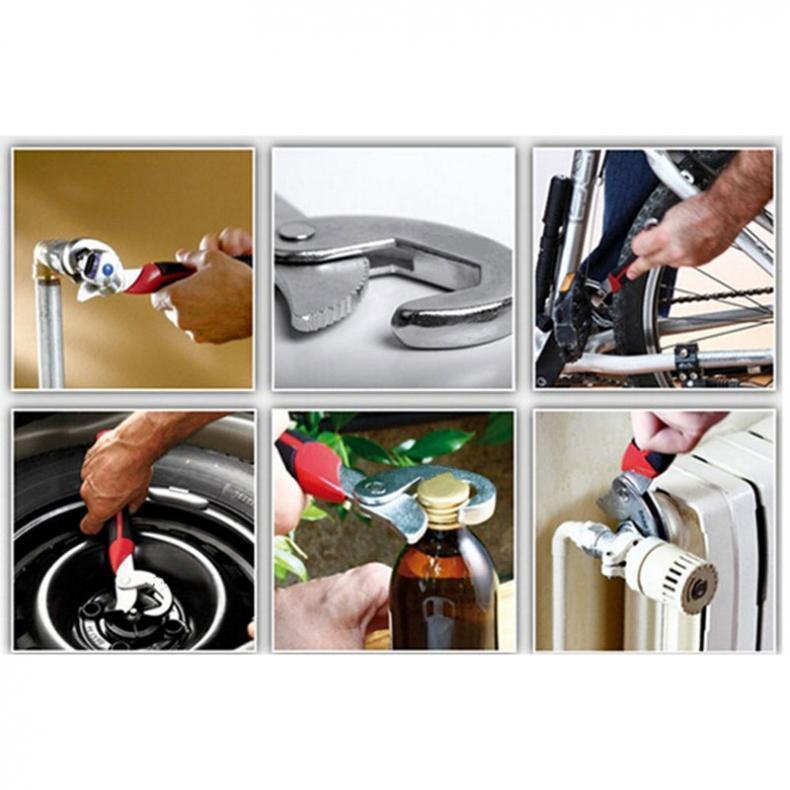 Universal Multi Function Wrench Set - Apex Tools