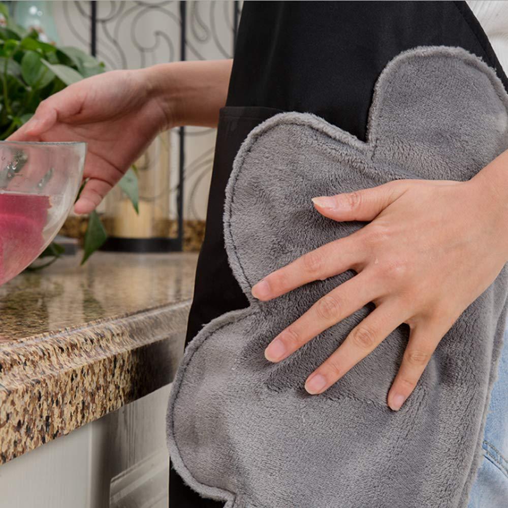Kitchen Apron with Hand Wipers - Culinary Luxe