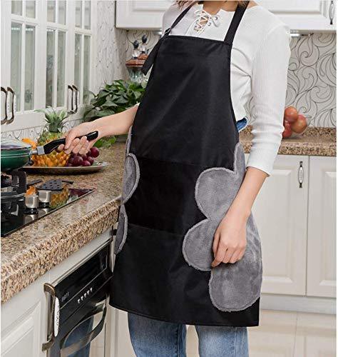 Kitchen Apron with Hand Wipers - Culinary Luxe