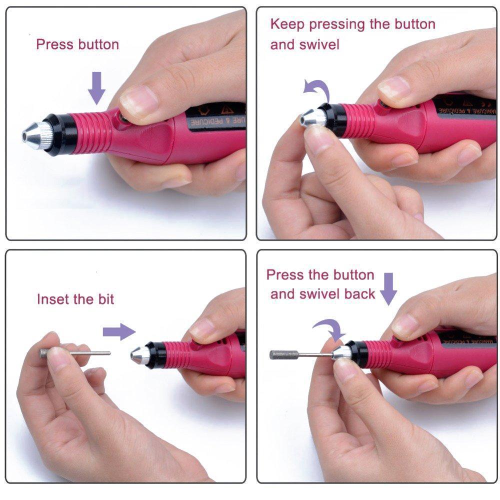 Professional Manicure Drill - LuxeNail Pro
