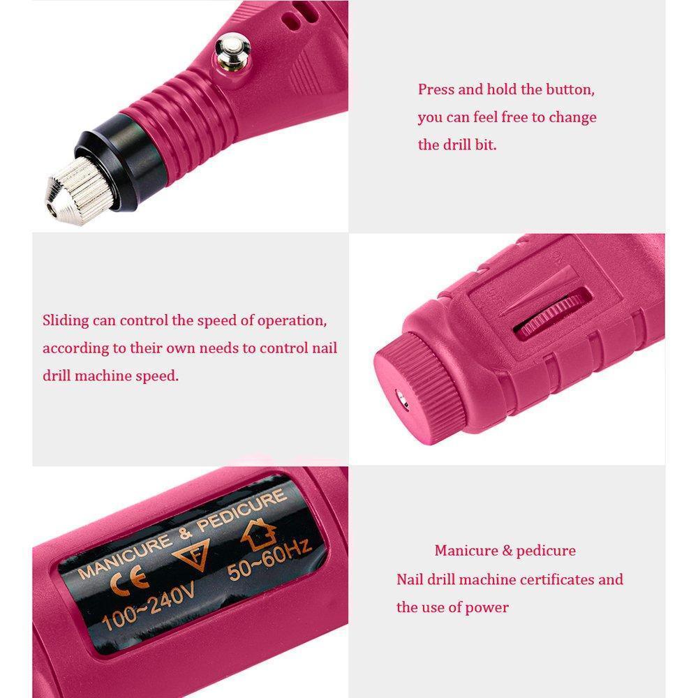 Professional Manicure Drill - LuxeNail Pro
