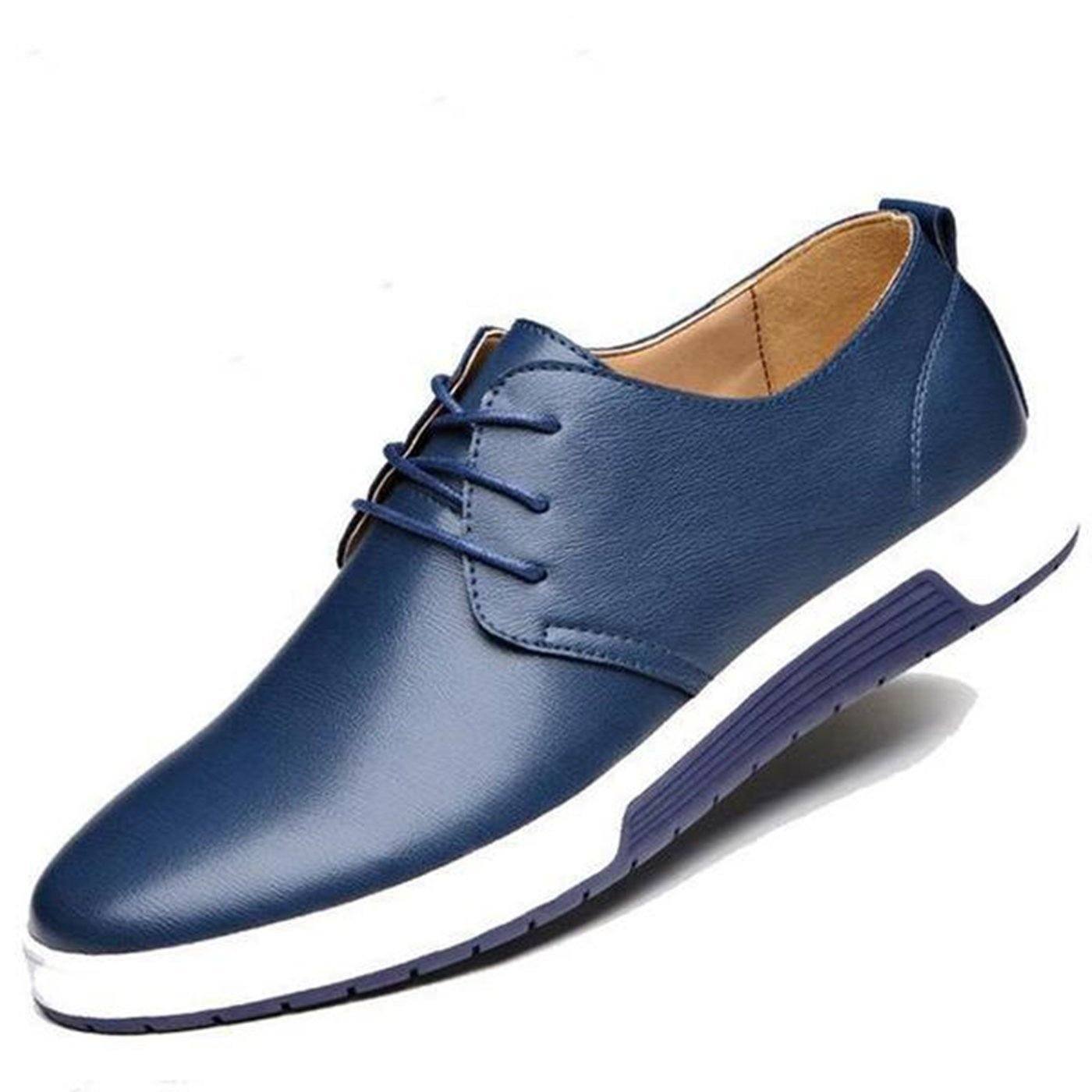 Oxford Leather Casual Shoes - LuxeStride