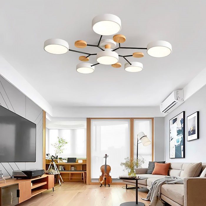 Branching LED Ceiling Light - LumaNest
