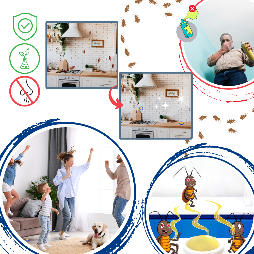 Odorless Cockroach Traps - PureGuard Solutions