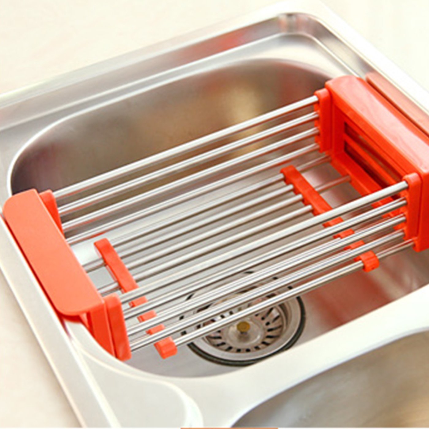 Retractable Drainer Rack - AquaEase