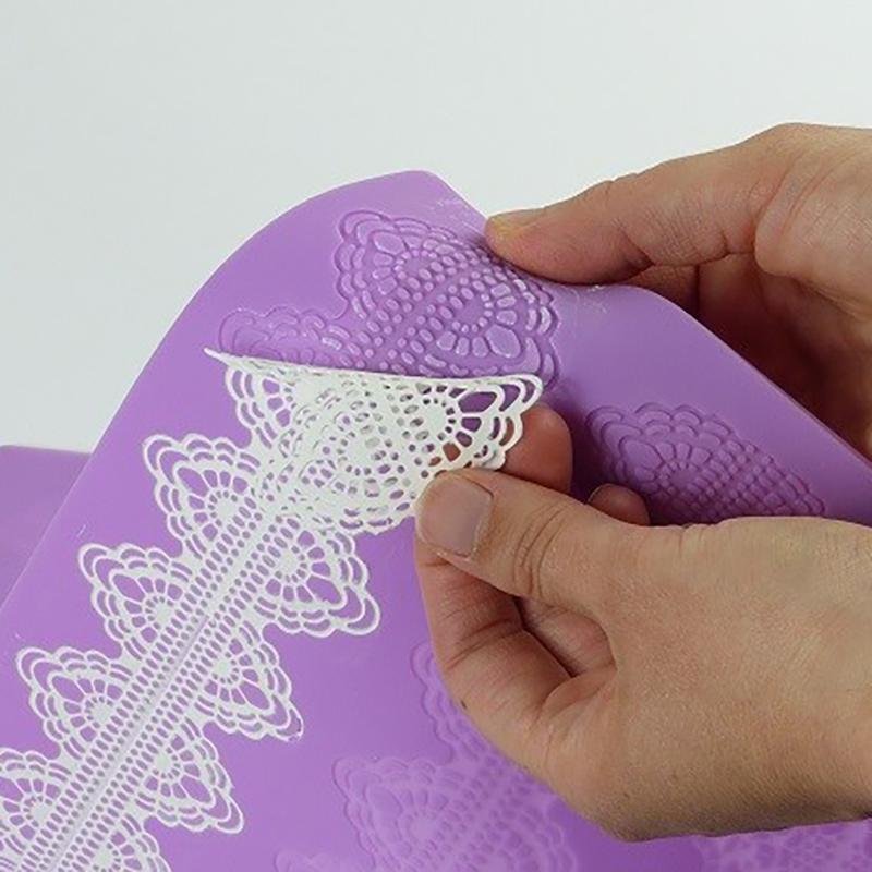 Lace Cake Decor Mold - ElegantCrafts