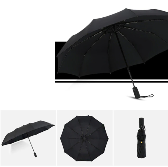 Stormproof Foldable Umbrella - NimbusGuard