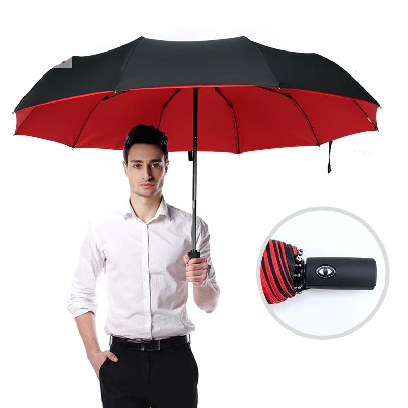 Stormproof Foldable Umbrella - NimbusGuard