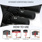 Stormproof Foldable Umbrella - NimbusGuard