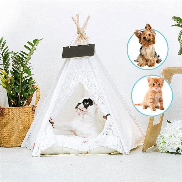 Cozy Tepee Pet Tent - Pawsitive Haven