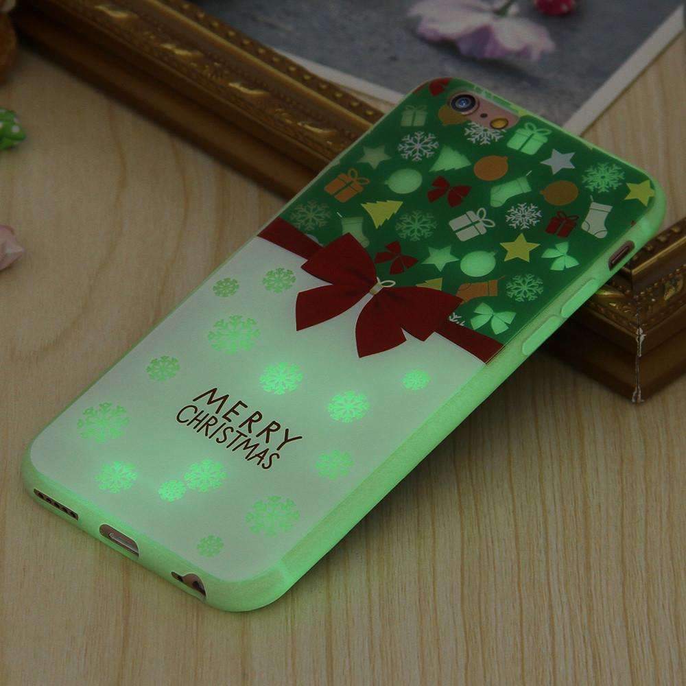 Luminous Christmas Phone Case - Festive Glow by LuxeGuard