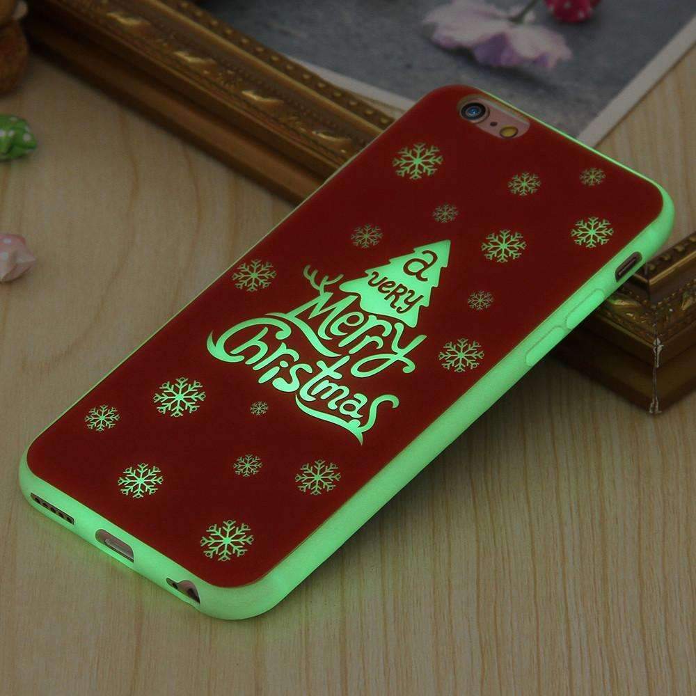 Luminous Christmas Phone Case - Festive Glow by LuxeGuard