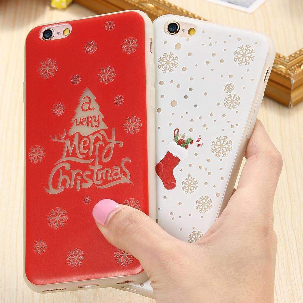 Luminous Christmas Phone Case - Festive Glow by LuxeGuard