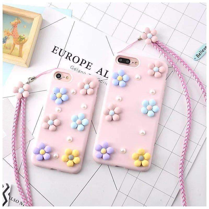 3D Floral iPhone Case - LuxeArtistry
