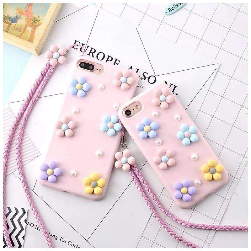 3D Floral iPhone Case - LuxeArtistry