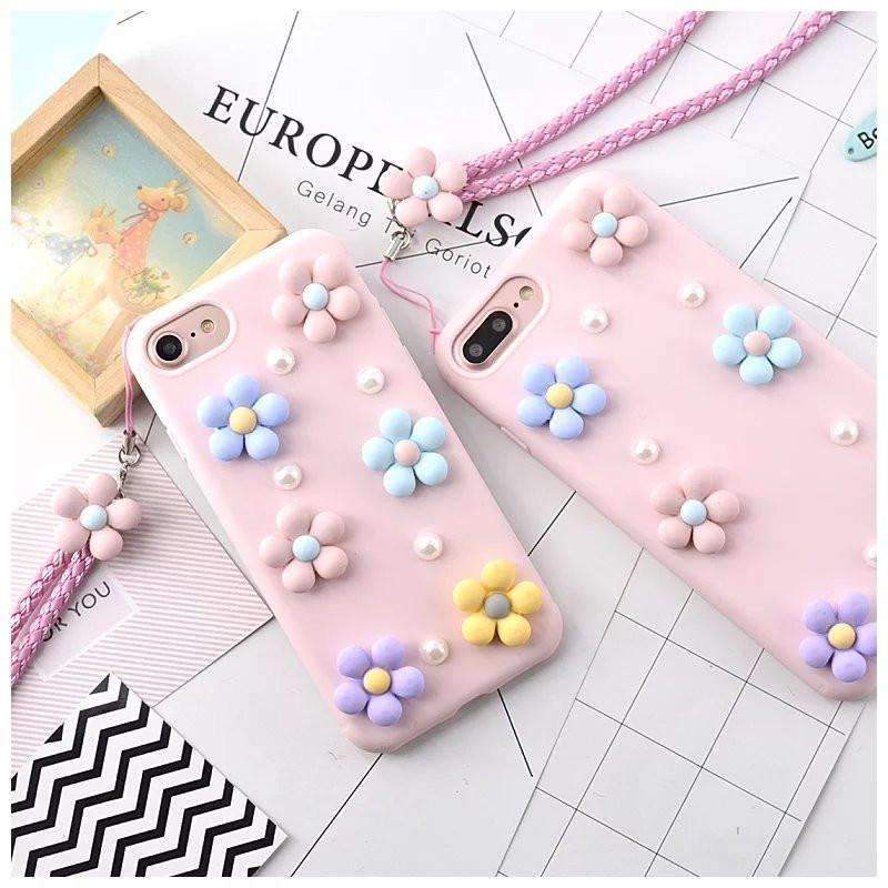 3D Floral iPhone Case - LuxeArtistry