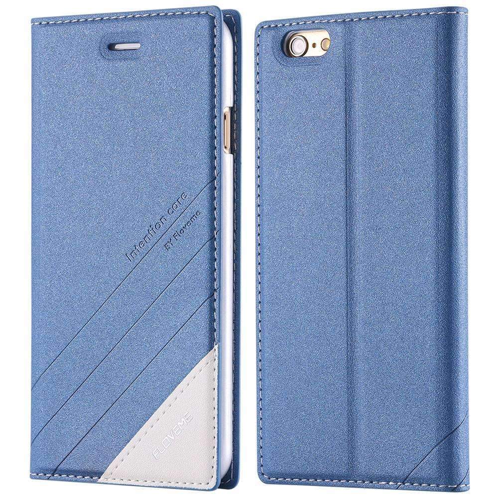 Magnetic Flip Leather Case - LuxeGuard
