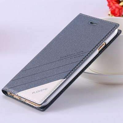 Magnetic Flip Leather Case - LuxeGuard