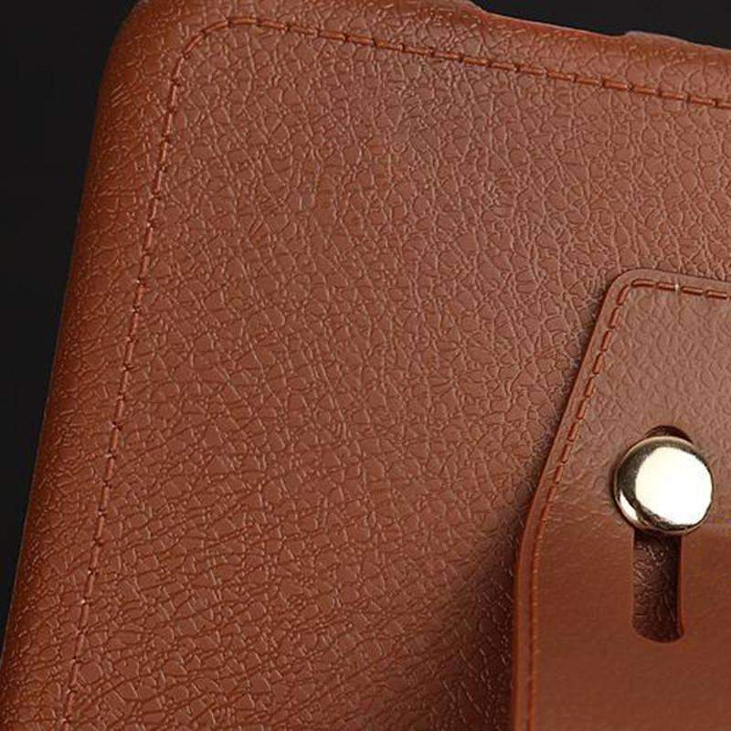 iPhone Back Cover Case with Holder - LuxeGuard