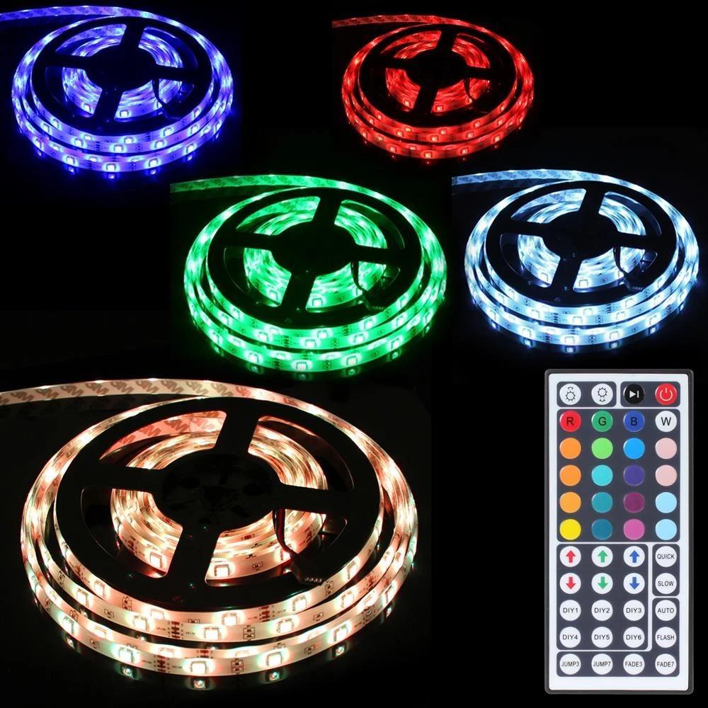 Color Changing LED Light Strip 16FT - LuminaGlow