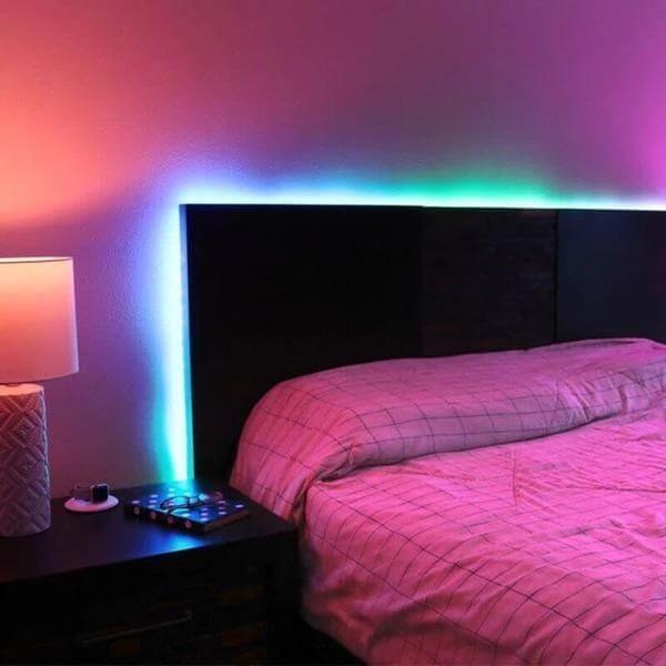 Color Changing LED Light Strip 16FT - LuminaGlow