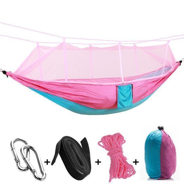 Portable Hammock with Mosquito Net - LuxeNest