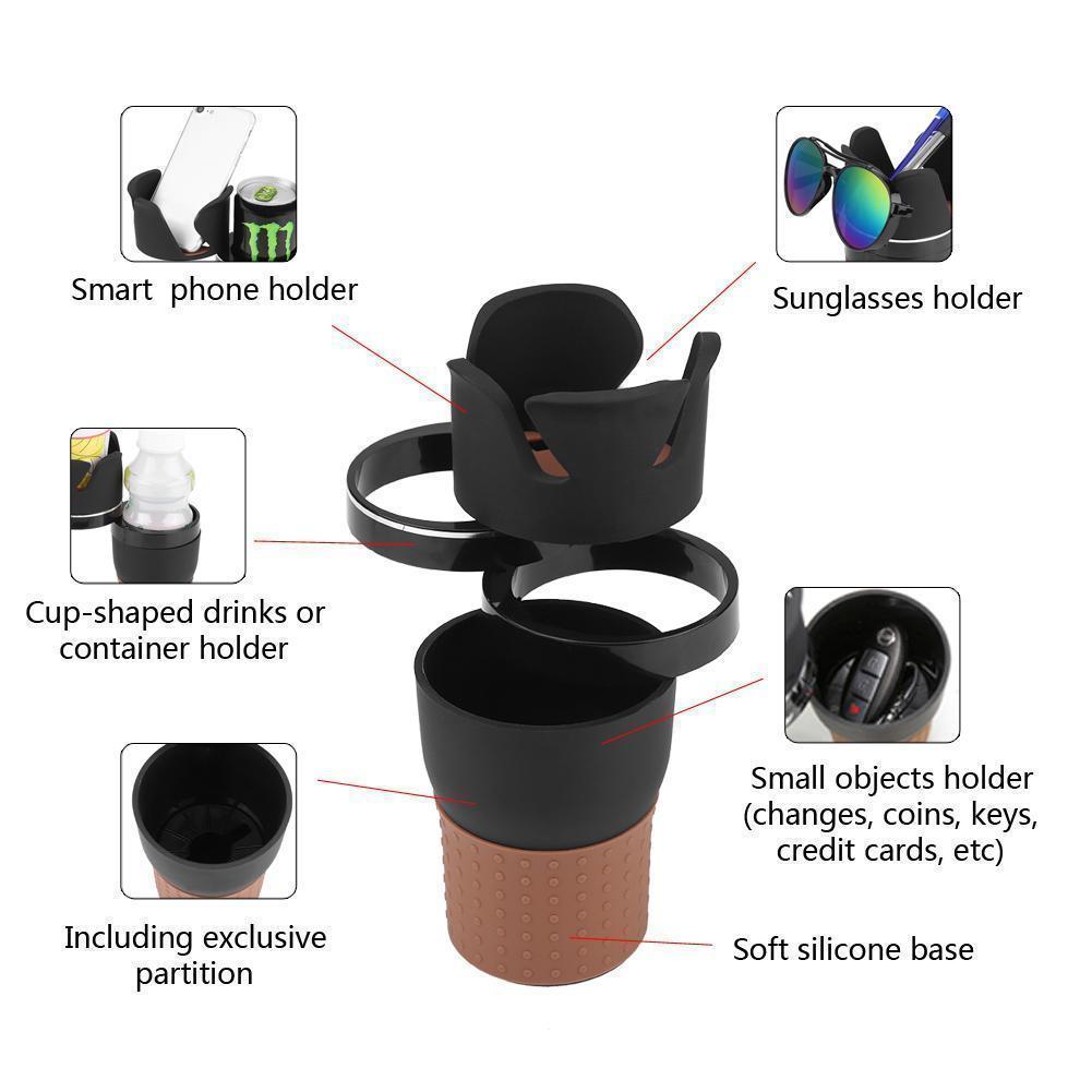 Multi-Cup Holder Organizer - LuxeSpace