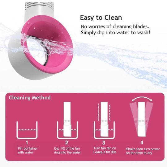 Bladeless Portable Fan - ZephyrAir